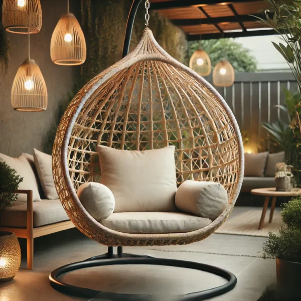 Rattan Hanging Egg Chair
